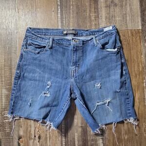 Levi's 505 Straight Leg Cutoff Women's Jean Shorts Size 14